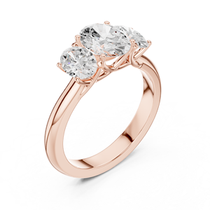 Magnifique bague en or 10Kt 14Kt 18Kt 22Kt plaqué rhodium avec diamant de laboratoire pour femme, idéale pour mariage, fiançailles, bijoux fins, cadeau - Product Image 2