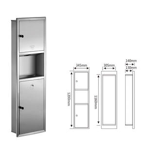 ไส้กรองดับกลิ่นสแตนเลส 304 สำหรับท่อระบายน้ำในโรงแรม สนามบิน รถไฟความเร็วสูง ดีไซน์ทันสมัย เรียบง่าย <span class=keywords><strong>ยาว</strong></span>พิเศษ - Product Image 5