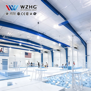Installation d'entraînement de gymnastique préfabriquée en acier pour académies sportives et centres de développement d'athlètes en salle - Product Image 1