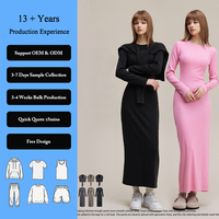 Robe longue maxi ajustée pour femme, élégante, sexy, tendance, style vintage, délavée, avec ourlet personnalisé et fente latérale