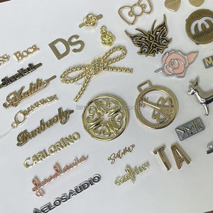 Tanai Placa de <span class=keywords><strong>Metal</strong></span> personalizada Logotipo de <span class=keywords><strong>Metal</strong></span> placa bolsa accesorios etiquetas personalizadas hechas a mano para ropa bolso monedero - Product Image 4