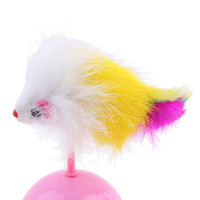 Jouet interactif pour chat : Tumbler, Souris à plumes, Balle d'équilibre, Jouet sonore à herbe à chat, Jouet Roly-Poly, Jouet de stimulation pour chatons et chats
