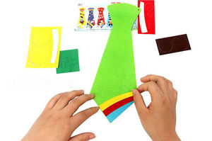 Nuevo Diseño de Juguete de Fieltro de Lana para Niños, Manualidades, Decoración de Superhéroes, Corbata de Fieltro, Juguete Educativo - Product Image 6