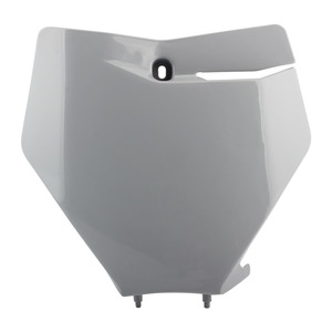 Placa de matrícula frontal NP106 para motocicletas todoterreno Zuqing, opciones en naranja, negro y blanco - Product Image 3