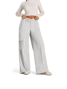 Womens Custom Casual Pants Printed Lounge <strong>Trousers</strong> Flat Front <strong>Petite</strong> Style Direct From Manufacturer Best Seller 2025 - Product Image 3