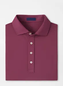 เสื้อกอล์ฟดีไซน์ใหม่ ขายส่ง OEM ทรงวินเทจ พิมพ์ลาย ระบายอากาศ แห้งเร็ว รับทำโลโก้แบรนด์ส่วนตัว สำหรับผู้ชาย - Product Image 6