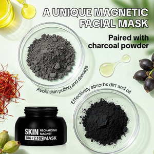 Nhãn Hiệu Riêng Bùn Mặt Maskss Vẻ Đẹp Chăm Sóc Da Sản Phẩm Làm Sạch Sâu Mụn Đầu Đen Remover Mặt Nạ Từ Tính Kit Với Nam Châm Công Cụ - Product Image 5