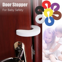 Protector de Puerta Antipinzamiento, Ecológico y No Tóxico, Antideslizante, Resistente al Viento, de Espuma Suave, Cortable y Personalizable