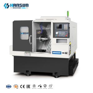 HANSUN HS-5Y Digital CNC Turning Center with 5 Inch Single Spindle Medium Duty High Precision 4 Side Millings And 4 End Millings - Product Image 1