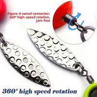 Tête de jig à gros œil avec paillettes, design réaliste 3D œil de poisson, en acier au carbone, pour appât vivant, disponible en 35g/5g/7g/10g, œil unique coloré