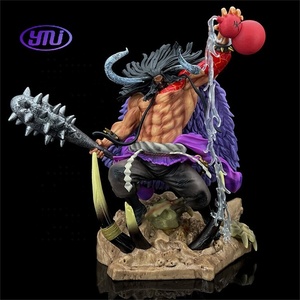 Figura de acción de la serie One Pieces, <span class=keywords><strong>cuatro</strong></span> emperadores Hyakuju Kaizokudan Kaido, figuras de lucha, adornos de PVC - Product Image 2