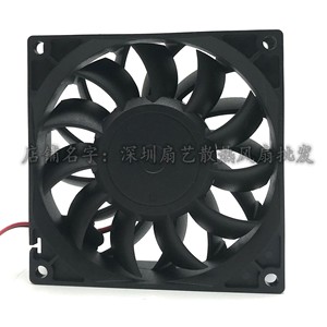 Ventilateur de refroidissement PC Alseye 92x92x25mm 12V à roulement à billes, haut débit d'air pour boîtier d'ordinateur - Product Image 2