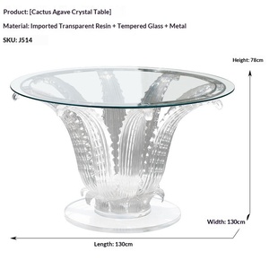 Exhibidores Decorativos de Cristal Transparente para Flores, para Vestíbulo de Hotel, Entrada, Foyer, con Múltiples Arreglos, China - Product Image 3