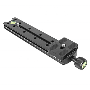 Phụ Kiện Máy Ảnh Nodal Slide Rod Rail Chân Máy Ảnh Ống Kính Dài Có Thể Điều Chỉnh Hỗ Trợ Macro Long Phát Hành Nhanh Tấm Kẹp - Product Image 4