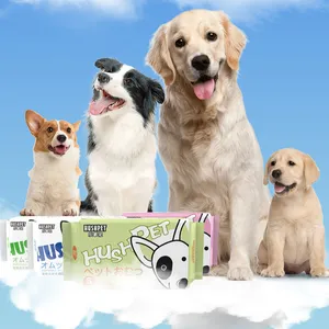 Absorción de 400ml Envolturas masculinas desechables sin formaldehído Pañal para perros