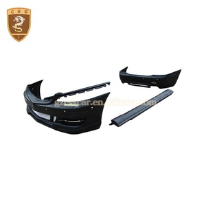 Kit carrozzeria in stile Lornser per <span class=keywords><strong>Mercedes</strong></span> <span class=keywords><strong>Benz</strong></span> <span class=keywords><strong>S</strong></span> Class <span class=keywords><strong>W221</strong></span> 2006-2012 paraurti anteriore in fibra di vetro minigonne laterali paraurti posteriore parafango - Product Image 2