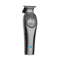 Cortadora de Pelo Eléctrica FYD con Carga por Levitación Magnética, Mango de Plástico, Recortadora de Pelo de 5W, Tijeras Profesionales para Barbería