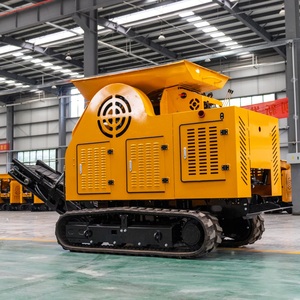 Produits les plus vendus – Concasseur à mâchoires mobile sur chenilles Htjc510, puissance de sortie 19 kW, haute performance pour le concassage de roches - Product Image 4