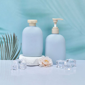 ขวดแชมพูล้างตัวสีเขียวบรรจุเครื่องสำอางขนาด260มล. หรูหราขนาด100มล. พร้อมฝาปิด - Product Image 6