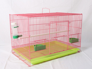 Cage à oiseaux pliable facile à assembler, petite, moyenne, grande, avec porte d'accès pour l'élevage, en métal, directement de l'usine. - Product Image 2