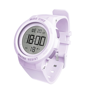 Reloj deportivo de lujo para niños con pantalla <span class=keywords><strong>LED</strong></span> resistente al agua 5ATM alarma buzo estilos clásicos bandas de resina plástica Pantalla de esfera Digital - Product Image 1
