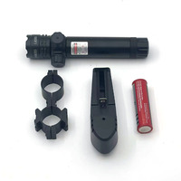Viseur rechargeable laser avec faisceau lumineux élevé, lampe de poche portable pour le camping, la randonnée et l'urgence en plein air