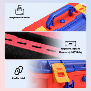 Étui rigide coloré multi-compartiments grande capacité étui de transport accessoires de jeu pour Switch 2 - Product Image 5