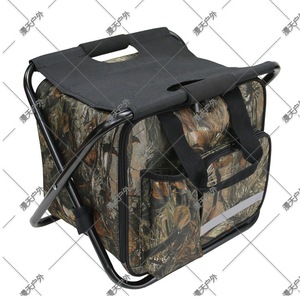 Fishing <b>Stool</b> Outdoor <b>Portable</b> Folding Camouflage Oxford Fabric Garden Chair With Storage Bag For Camping And Fishing - Product Image 1