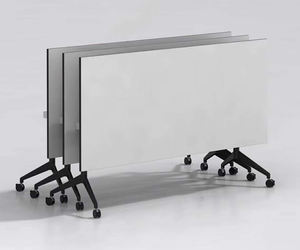 Mesa plegable Pata Sala de entrenamiento Escritorios de oficina de metal móvil Muebles de oficina comerciales Plegable moderno - Product Image 4