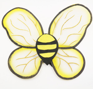 Costumes d'animaux pour enfants Haolan Little Bee Dragonfly Ladybug Wings, ensemble <span class=keywords><strong>de</strong></span> quatre pièces, pour les fêtes d'Halloween, y compris une cape - Product Image 2