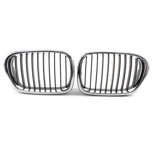 กระจังหน้า BMW E39 พลาสติก ABS ชุบสีบางส่วน สำหรับตกแต่งกันชน - Product Image 1