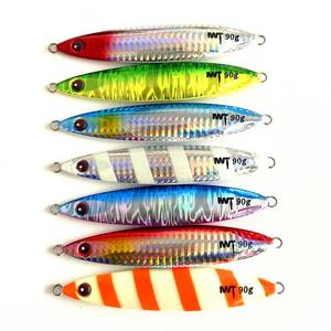 Leurre en métal de haute qualité à pas lent gabarits hochet piège 30g-90g appât pour sandre bar marlin <span class=keywords><strong>brochet</strong></span> perche vivaneau pêche - Product Image 1