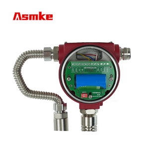 6インチステンレス鋼RS485 Modbusガス質量ボルテックスフローメーターLCDディスプレイ対策液体高温蒸気空気流量 - Product Image 1