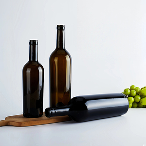 Nhà Máy Bán Rỗng 375Ml 500Ml <span class=keywords><strong>750Ml</strong></span> 1500Ml Cổ Dài <span class=keywords><strong>Glass</strong></span> Rượu Vodka Whisky Chai Tròn - Product Image 6