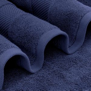 Sábanas de baño clásicas de lujo para <span class=keywords><strong>toallas</strong></span> de algodón comprimido de secado rápido extra grandes altamente absorbentes tejidas para hoteles gimnasio hogar - Product Image 4