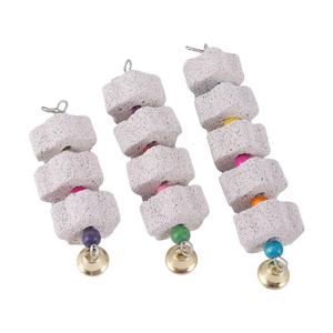 Piedra Mineral para loros, suministros para mascotas, jaula para pájaros, juguete para morder, colgar, periquito - Product Image 5