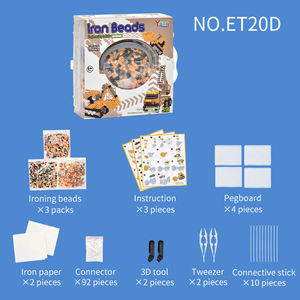 Produits les plus vendus, jouets pour enfants en chine, <span class=keywords><strong>Puzzle</strong></span> 3D, Kit de perles de fusible de 5mm, jouets de perles - Product Image 5