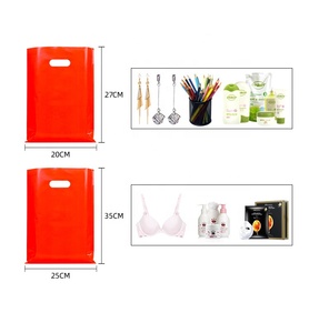 Bolsas de plástico para embalaje de ropa, etiqueta personalizada, Material respetuoso con el medio ambiente, LDPE, asas de plástico para embalaje - Product Image 3