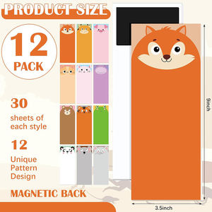 Creative Cute Cartoon Animal Scented <b>Sticky</b> <b>Notes</b> Paper Customized Color Self-adhesive Portable Tearable Student Gift - Product Image 5