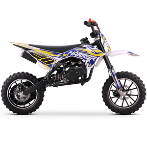 Motocyclettes 50cc à 2 temps certifiées CE, double silencieux, mini moto cross pour enfants, mini moto tout-terrain avec certification CE - Product Image 5