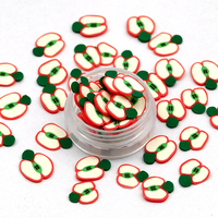 Bulk Polymeer Klei Plakjes Fruit Watermeloen Aardbei Citroen Strooien Diy Slijm Mix Zacht Aardewerk Nail Art Decoratie Diy Ambacht
