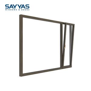 Janelas de Madeira Revestidas de Alumínio de Alta Qualidade Sayyas: Economizadoras de Energia, à Prova de Vento para Residências de Luxo, Design Moderno - Product Image 3