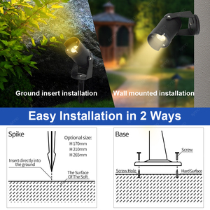 Luz De Patio 5w Led Mini Spike Light Étanche Ip65 Extérieur Paysage Technologie Prix de gros Led Lumière <span class=keywords><strong>Jardin</strong></span> Lampe - Product Image 6