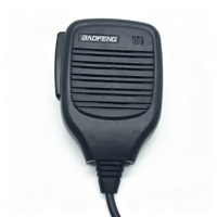 Mikrofon Walkie-Talkie Baofeng UV3R Genggam/Dapat Dipakai di Bahu dengan Colokan 3.5mm (Model UV-3R BF-T1 U8 U3) Buatan Cina
