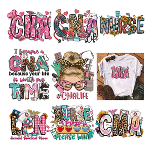 Desain grosir kustom stiker Transfer panas Transfer Dtf desain Suster desain Transfer panas Untuk kaus - Product Image 1