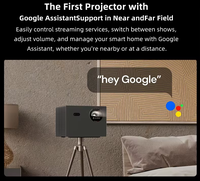 Projecteur intelligent 4K Valerion VisionMaster Max 2026 original, triple laser, 3500 lumens, Google TV, rapport de contraste IAMX, HDR10+, Beamer