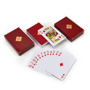 Custom My Own Logo Design Sublimation Playing Plain <b>Box</b> Blank Plastic Poker Cards Printable Pokercards - Product Image 4
