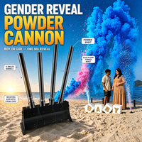 Canon à confettis électronique DMX télécommandé pour événements de mariage, révélation du sexe, Diwali, Nouvel An, et accessoire de fête en bar