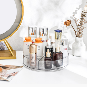 <span class=keywords><strong>Plateau</strong></span> tournant classique en plastique transparent moulé par injection pour épices, organisateur de comptoir de cuisine - Product Image 6