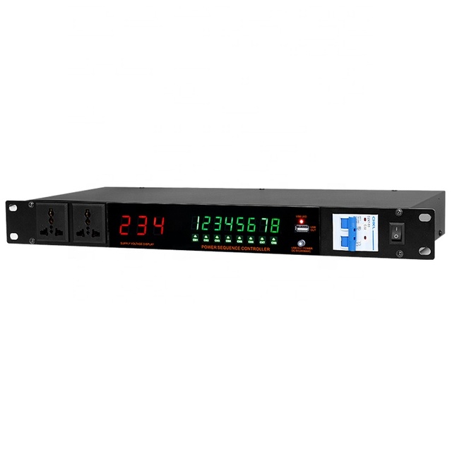 PS-05682B 10CH Dj Sound Systems Power Sequence Controller with Filter